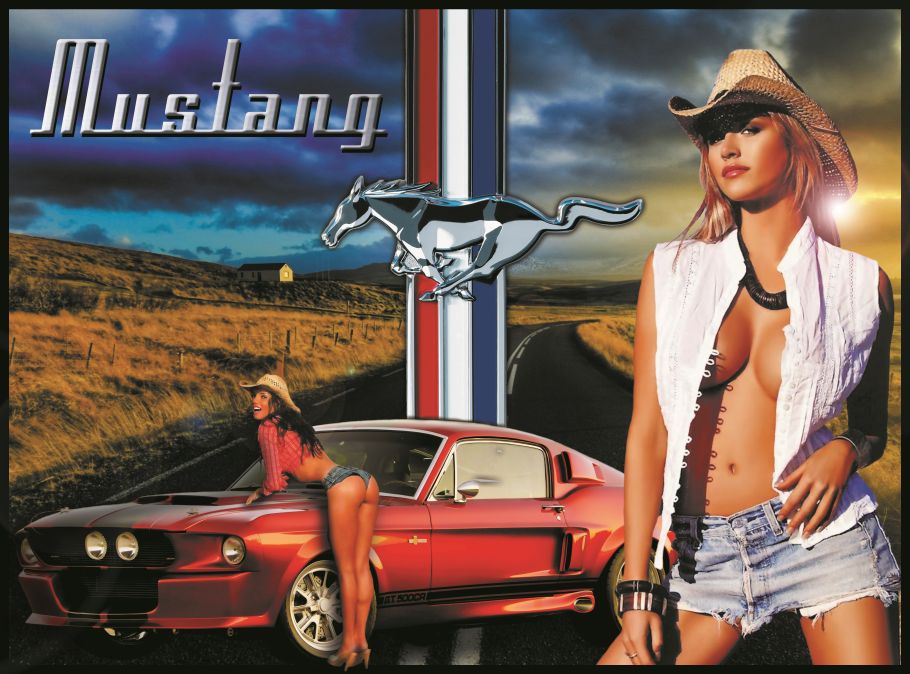 Mustang Naked Girls